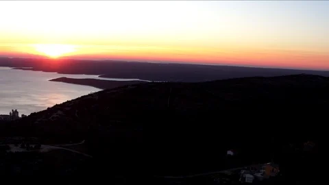 Great sunset light Stock Footage 100127551