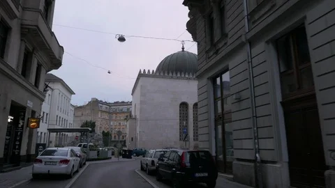 Great Synagogue, Budapest Stock Footage 90731671