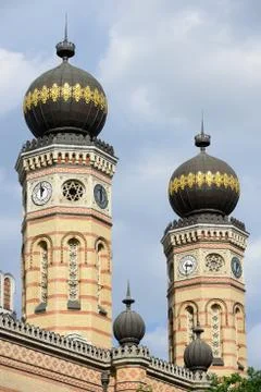 Great synagogue budapest Stock Photos