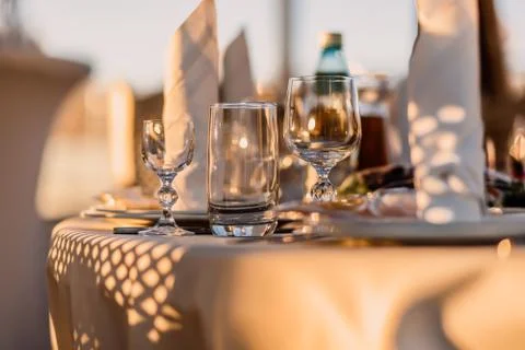 Great table setting Stock Photos