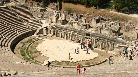 The Great Theater of Ephesus 動画素材 38127361