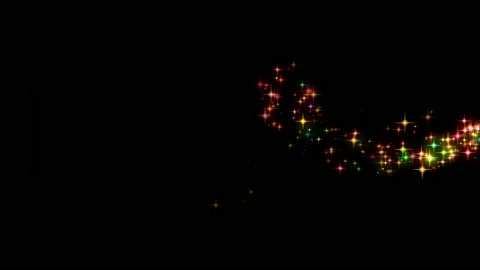 A great value video material with 6 glitter effects. 動画素材 150432067