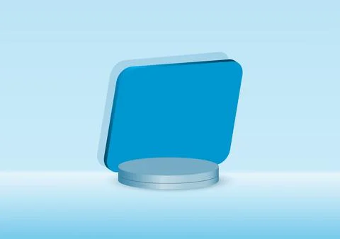 Great vector illustration, three dimensional low circle in green Stock Illustration