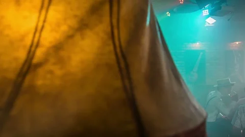 Great vibe in a bar Stock Footage 112186074