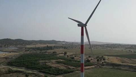 Great video with wind generator. Video stock 244047429