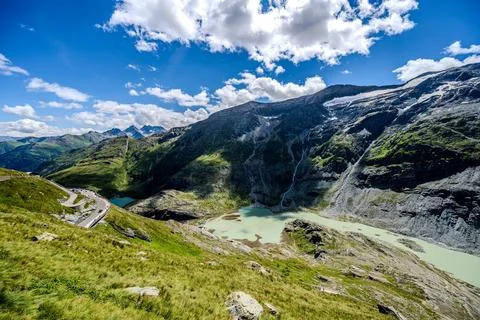 A great view from the Groglockner Stock Photos