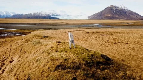 A great view of Iceland Stock Footage 93870576