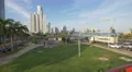 Great view of Panama City with skyscrapers and cars 4k or 4k+ Resolution