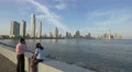 Great view of Panama City with skyscrapers 4k or 4k+ Resolution