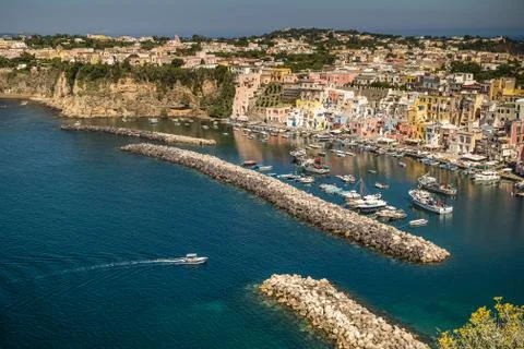 Great view of Procida Stock Photos
