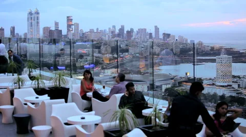 Bar Rooftop Stock Video Footage | Royalty Free Bar Rooftop Videos | Pond5