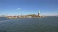 Great view of The Statue of Liberty and Liberty Island 4k or 4k+ Resolution