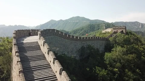 Great Wall Bejing Stock Footage 96516448