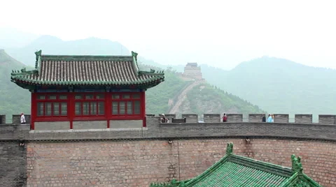Great Wall of China 1 動画素材 52758674