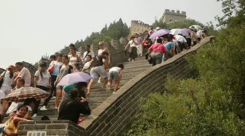 Great Wall of China 3 Stock Footage 11942511