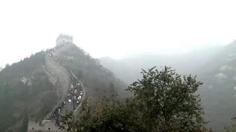 Great wall of China 4 Stock Footage 10588223