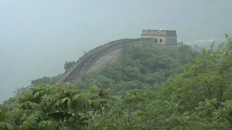 Great Wall of China 6 Stock Footage 329153