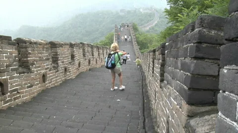 Great Wall of China 7 Stock Footage 329156