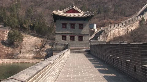 Great Wall of China Bridge Video stock 41589480