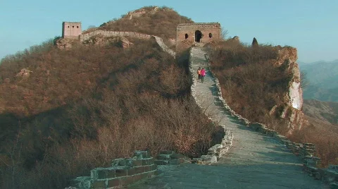 Great Wall of China Stock Footage 309933