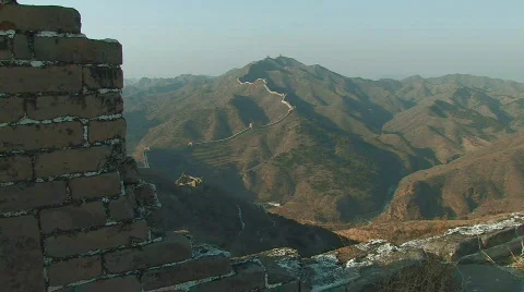 Great Wall of China Stock Footage 309962