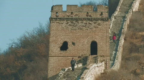 Great Wall of China Stock Footage 309988