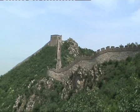 Great Wall of China Stock Footage 477752