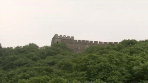 Great Wall of china  Stock Footage 591465