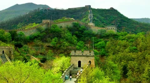 Great wall of China Stock Footage 11059608