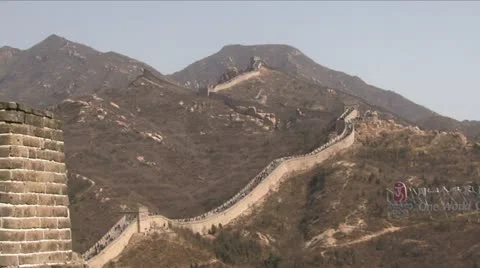 Great wall of china Video stock 11303475