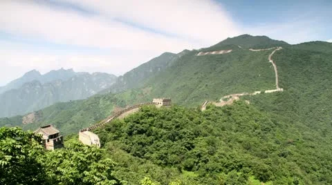 The Great Wall of China Stock Footage 11852945