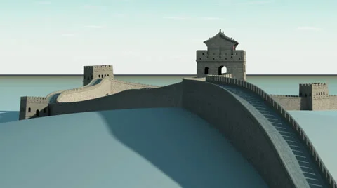 Great Wall of China Stock Footage 26179806