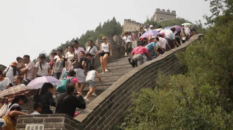 The Great Wall of China Stock Footage 31865009