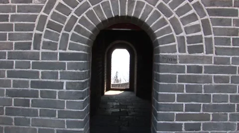Great Wall of China Stock Footage 42010251