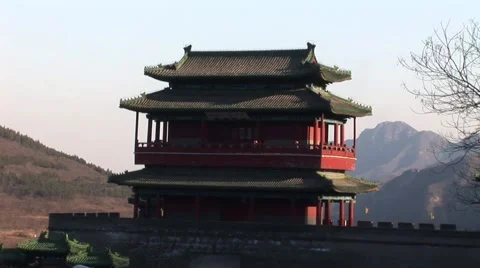 The Great Wall Of China Stock Footage 42012031