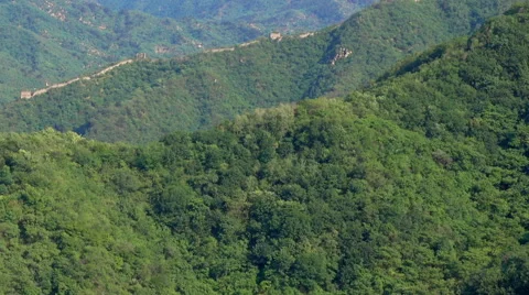Great Wall of China 库存影片 65005398