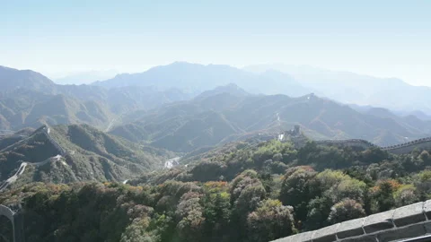 The Great Wall of China Stockbeeldmateriaal 85702261