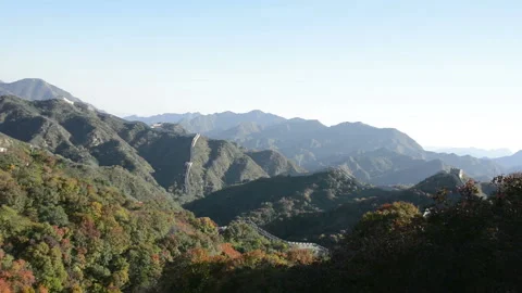 The Great Wall of China Stockbeeldmateriaal 85703162