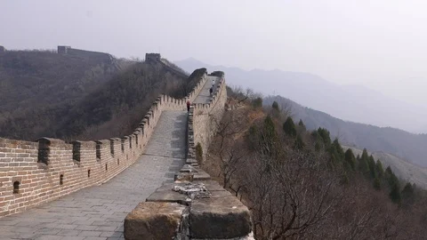 Great Wall of China Stock Footage 100315773