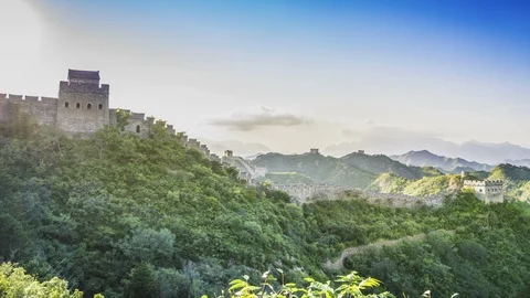 The Great Wall of China Vídeo Stock 104127972