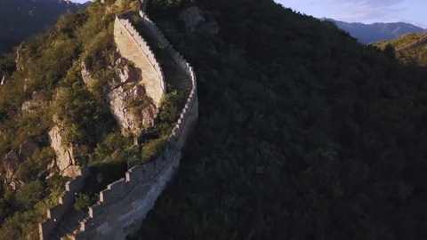 Great wall of China Stock Footage 118645259