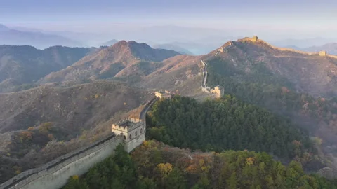 The Great Wall of China Stockbeeldmateriaal 122144010