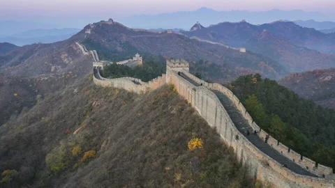 The Great Wall of China Vídeo Stock 122146156
