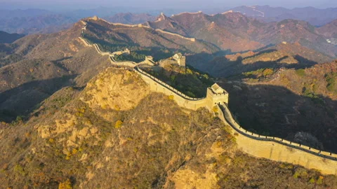The Great Wall of China Stock Footage