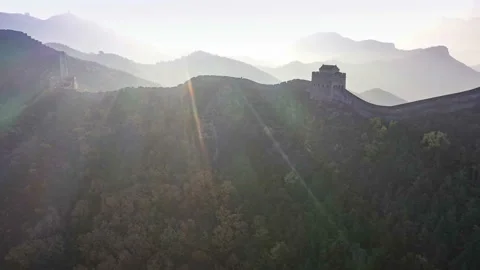 The Great Wall of China Vídeo Stock 122954665