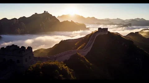 The Great Wall Of China Stock Footage 297938460