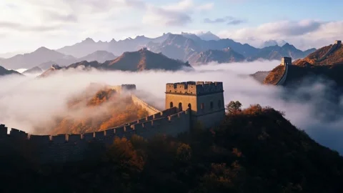The Great Wall Of China Stock Footage 297953584