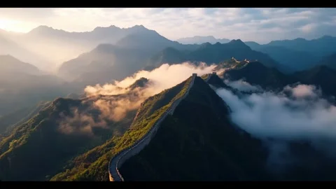The Great Wall Of China Stock Footage 297953589
