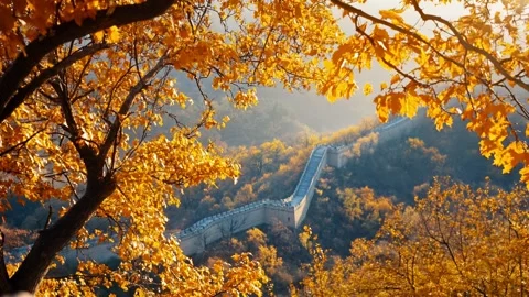 The Great Wall Of China Stock Footage 297953656