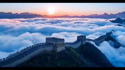 The Great Wall Of China Stock Footage 297953692